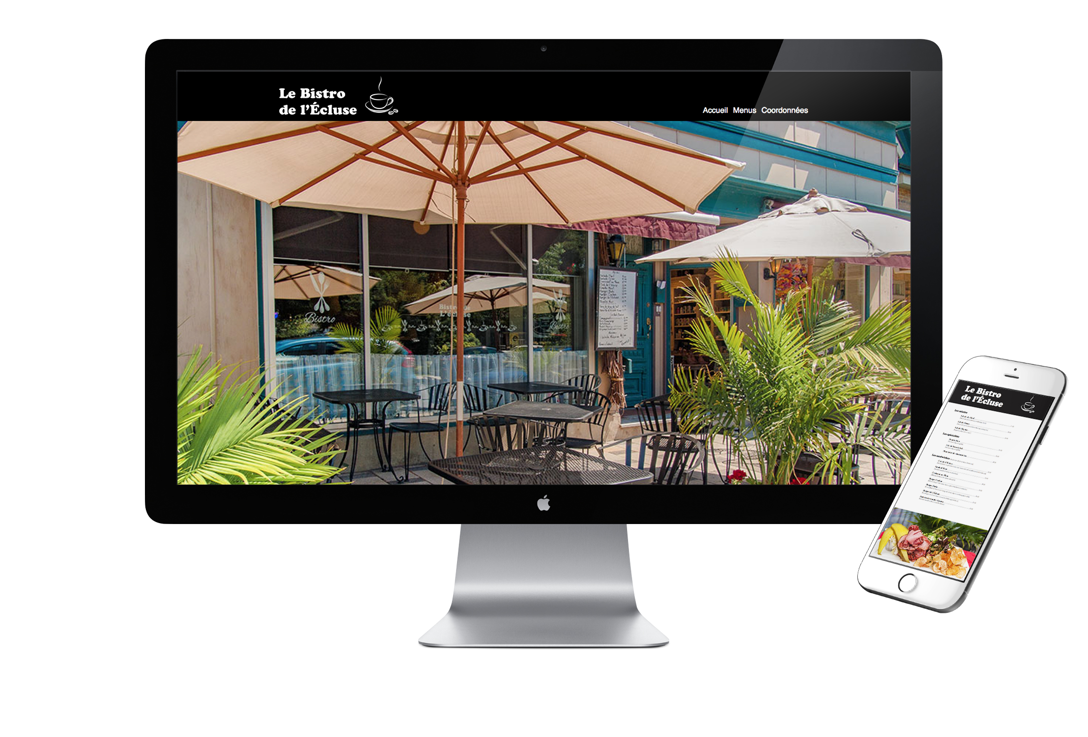 Site web pour restaurants, auberges et hôtels